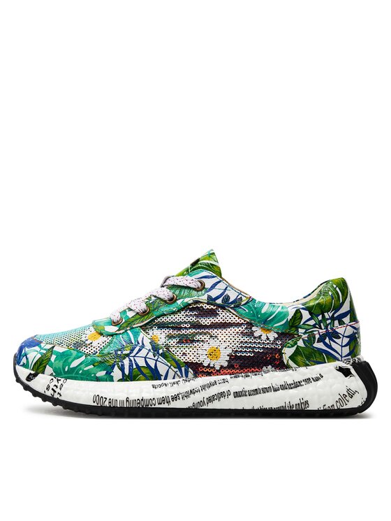 Laura Vita Laura Vita Sneakersy Burton 5 Zielony