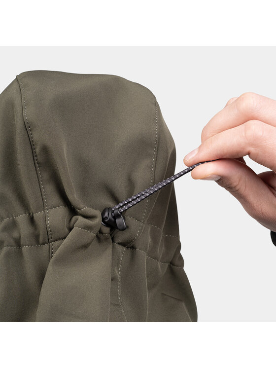 Alpinus Alpinus Kurtka softshell Roignais Khaki Regular Fit