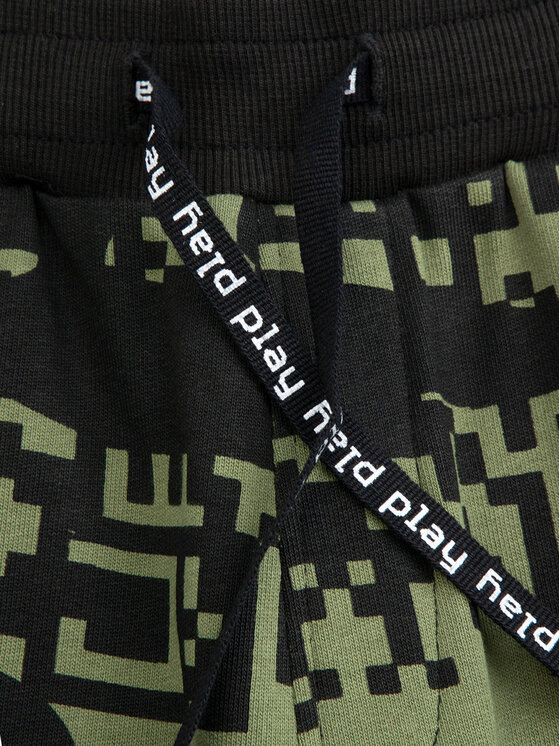 Coccodrillo Coccodrillo Sporta bikses WC5120101GBJ Melns Slim Fit