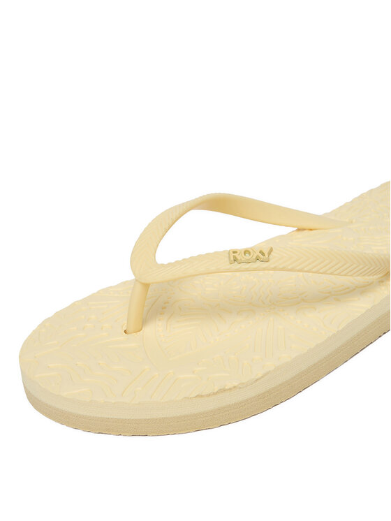 Roxy Roxy Šlepetės CEOWB-SS25-3C021 Šviesiai geltona