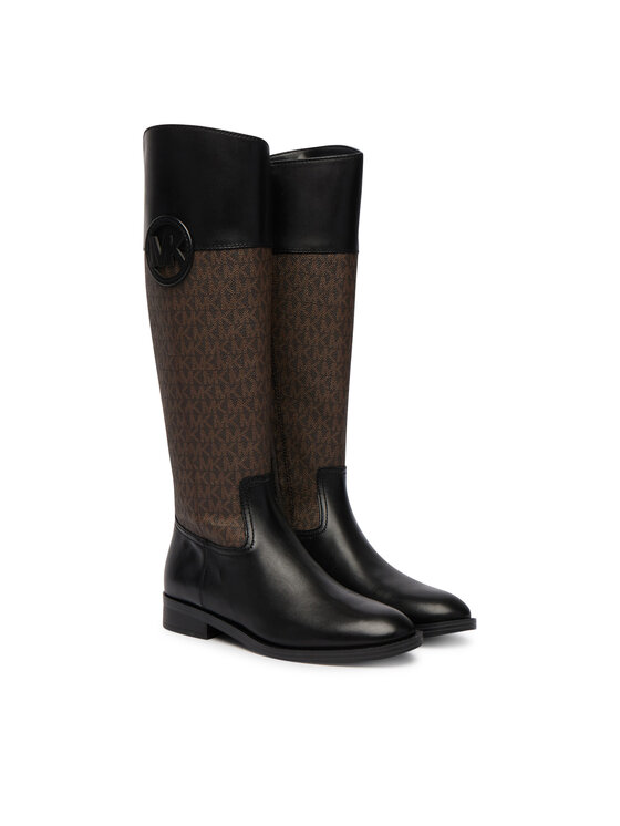 MICHAEL Michael Kors MICHAEL Michael Kors Zimske čizme Kimmee 40F6KMFB5B Tamno smeđa