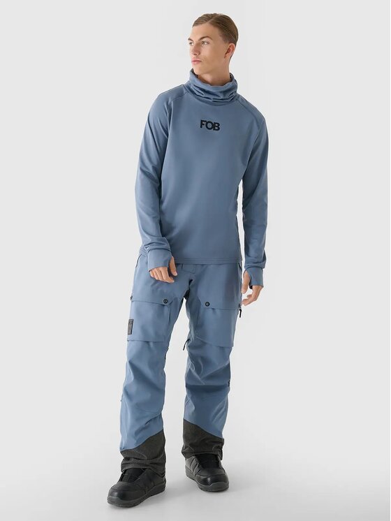 4F 4F Intimo termico pezzo sopra 4FWAW24UBRUM080-32S Blu scuro