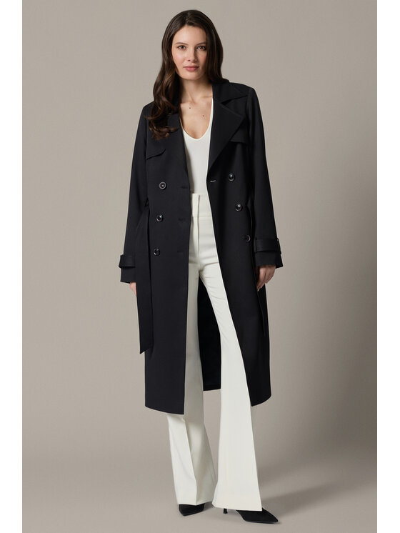 Lancerto Lancerto Trencz Tullia PC073126000003 Czarny Regular Fit