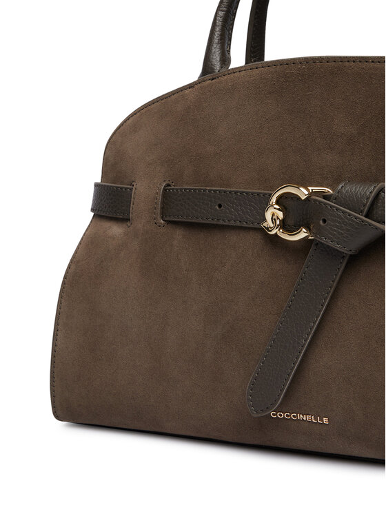 Coccinelle Coccinelle Torebka TLB Coccinellesabine Suede Bi E1 TLB 18 04 01 Khaki