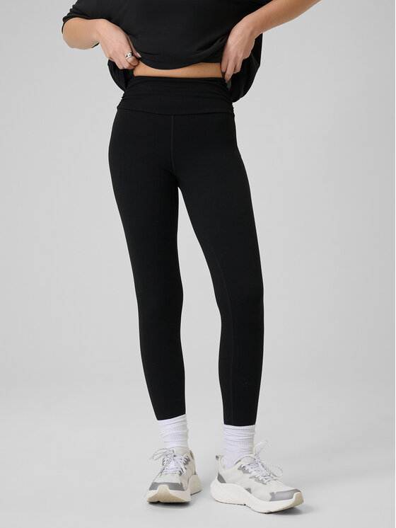 4F 4F Legginsy EVERYWEAR Czarny Slim Fit