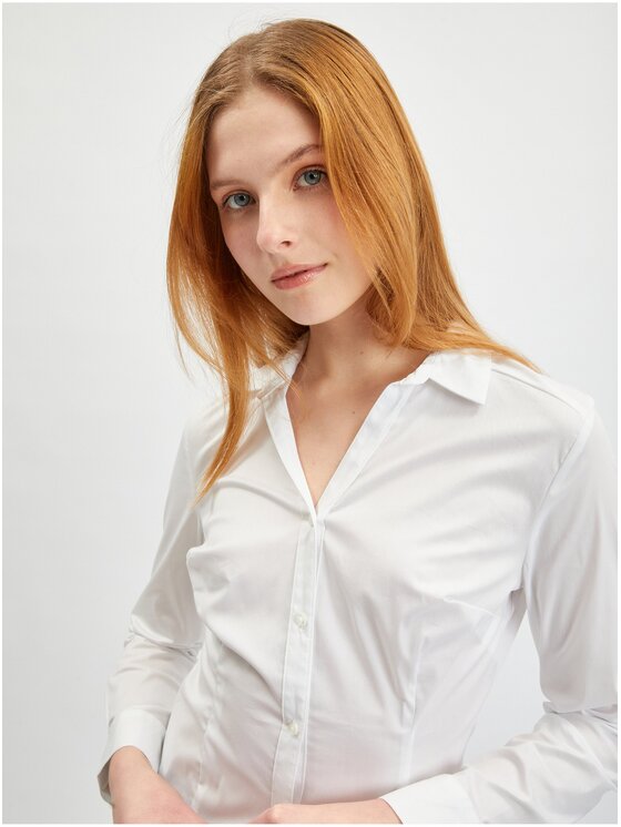 Orsay Orsay Koszula 690221-000000__34 Biały Regular Fit