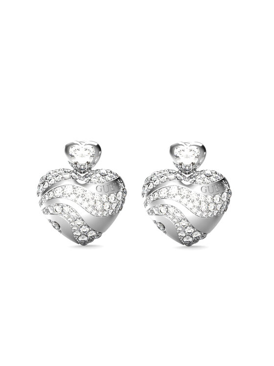 Guess Guess Kolczyki JUBE04499JW-RH Srebrny