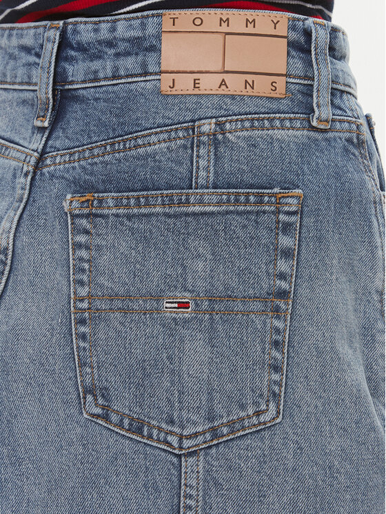 Tommy Jeans Tommy Jeans Farmer szoknya Claire DW0DW17218 Kék Regular Fit