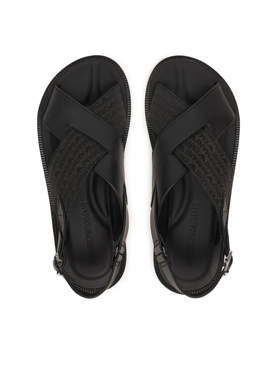 Emporio Armani Emporio Armani Sandále EM004323 AF25617 MC012 Čierna