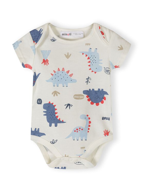 minoti minoti Body 28BABYPACK27 Błękitny Regular Fit