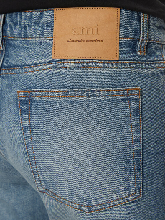 AMI Paris AMI Paris Jeansy HTR001.DE0046 Modrá Classic Fit