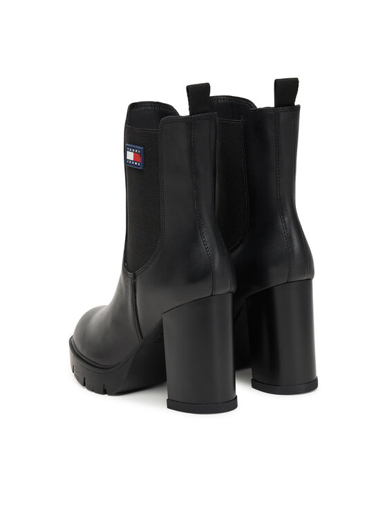 Tommy Jeans Tommy Jeans Ботильйони Tjw EN0EN02831 Чорний