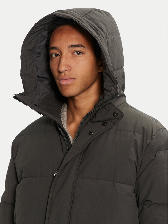 Mustang Mustang Winterjacke Leroy 1015611 Schwarz Regular Fit