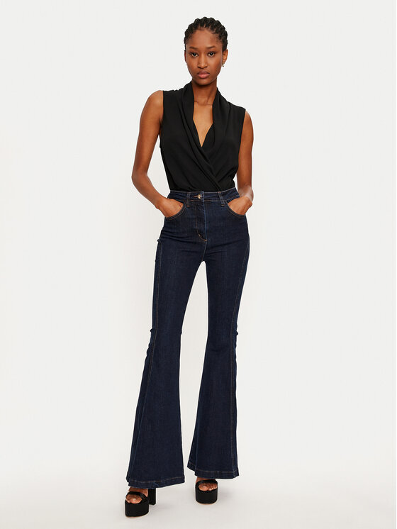 Rinascimento Rinascimento Traperice 1000768864325 Tamnoplava Wide Leg