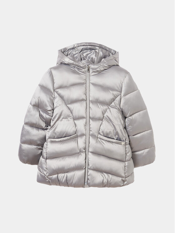 Mayoral Mayoral Kurtka zimowa 7.410 Szary Regular Fit