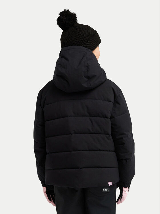 Roxy Roxy Kurtka narciarska Snowyhill ERGTJ03205 Czarny Regular Fit