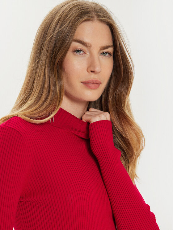 TWINSET TWINSET Džemper 242TT3022 Crvena Slim Fit