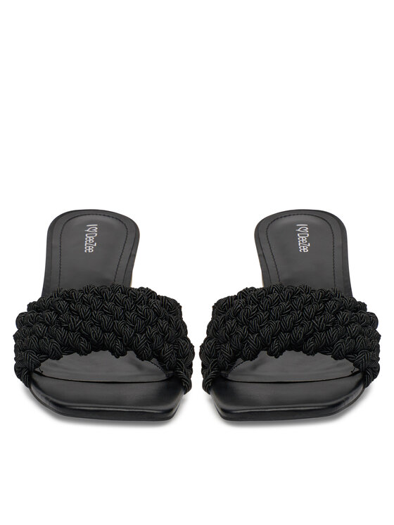 DeeZee DeeZee Klapki LB1299 Czarny