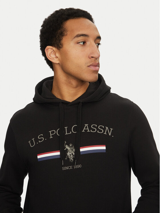 U.S. Polo Assn. U.S. Polo Assn. Džemperis MUP1068 Juoda Regular Fit