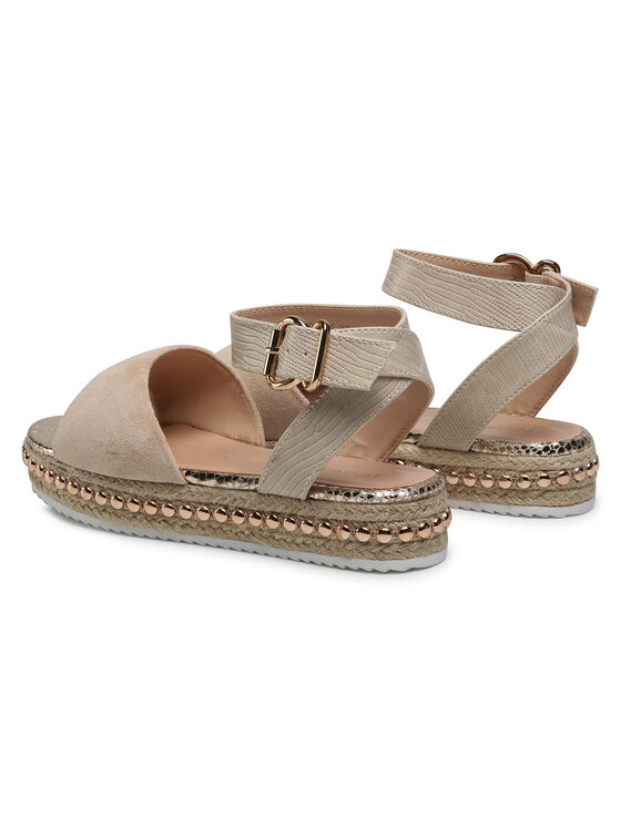 DeeZee DeeZee Espadryle WS210402-01 Beżowy