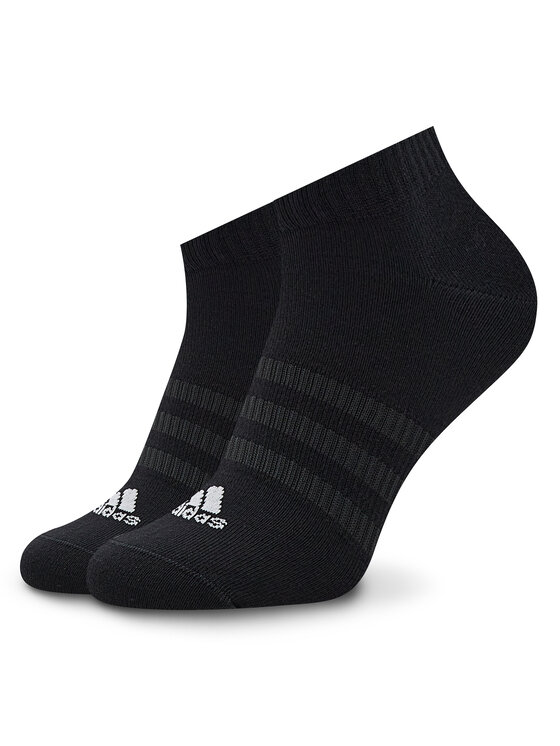 adidas adidas Șosete joase Thin and Light Sportswear Low-Cut Socks 3 Pairs IC1336 Negru