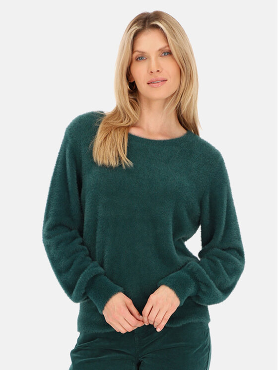 Red Button Red Button Sweter Bodi Zielony Regular Fit
