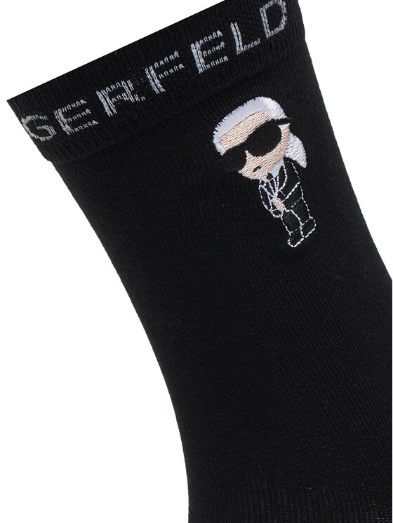 KARL LAGERFELD KARL LAGERFELD Calzini lunghi A4M47045 Nero