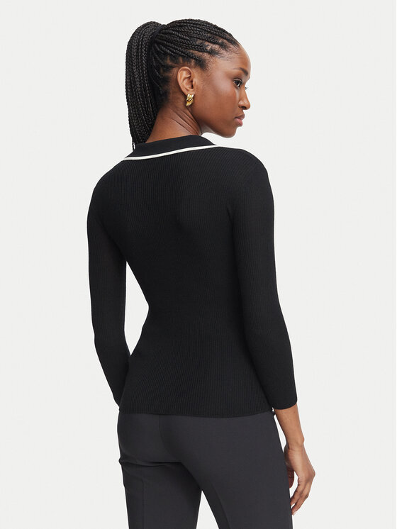 Elisabetta Franchi Elisabetta Franchi Bluzka MK-17B-66E2-V300 Czarny Slim Fit