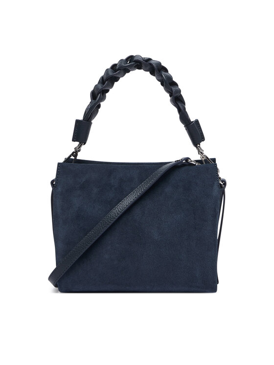 Coccinelle Coccinelle Torebka P6P Boheme Suede Bimaterial E1 P6P 58 01 01 Granatowy