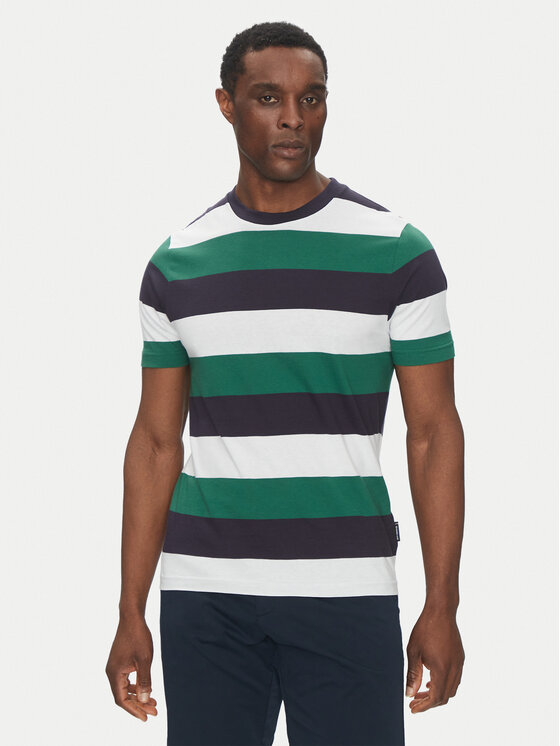 Hechter Paris Hechter Paris Tricou 75016 151926 Colorat Regular Fit