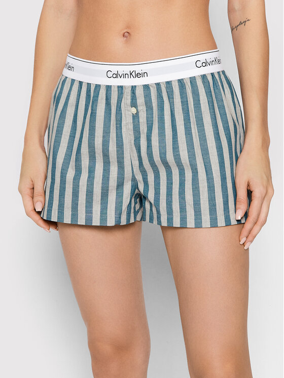 Calvin Klein Underwear Пижамени шорти 000qs6080e Цветен Regular Fit Modivo Bg