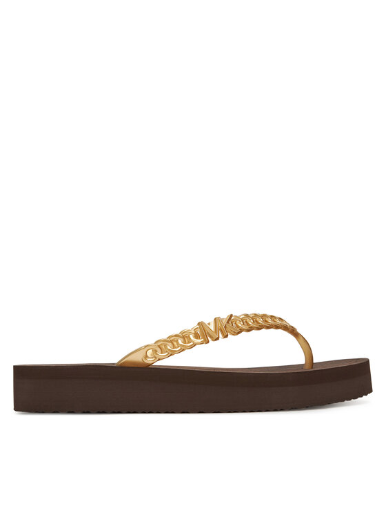MICHAEL Michael Kors MICHAEL Michael Kors Japonki Zaza 40S5ZAFA1B Brązowy