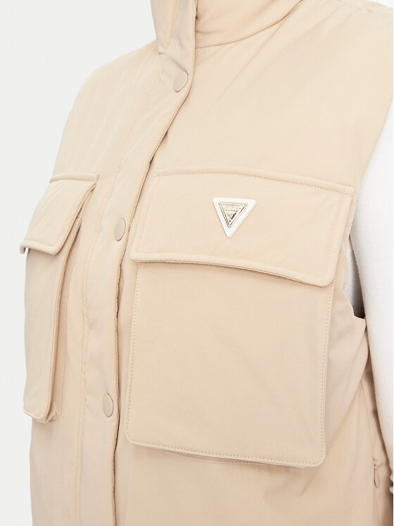 Guess Guess Veste Aurelie V4YL00 WG982 Bēšs Regular Fit