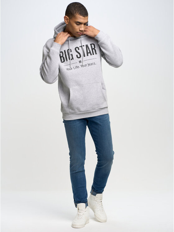 BIG STAR BIG STAR Bluza ashlyno_901 Szary Regular Fit