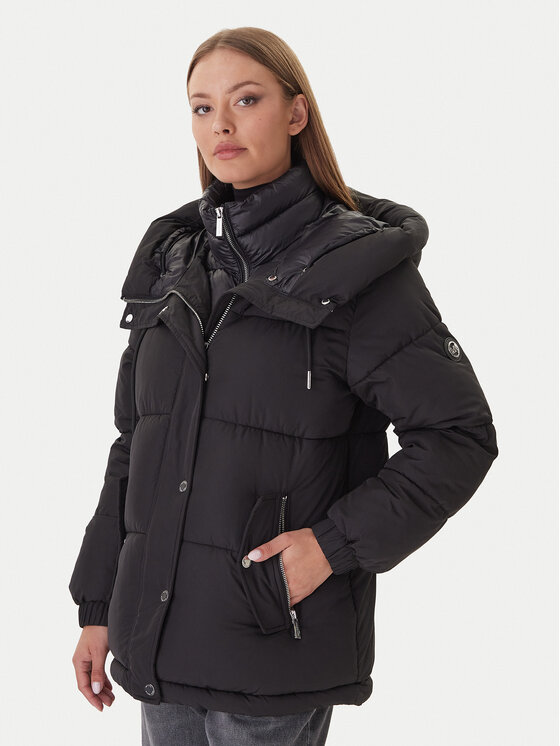 MICHAEL Michael Kors MICHAEL Michael Kors Zimní bunda 77A7065M42 Černá Regular Fit