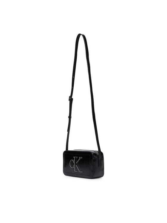 Calvin Klein Calvin Klein Handtasche Bold Ck Outline Camera Bag LV04F3685G Schwarz