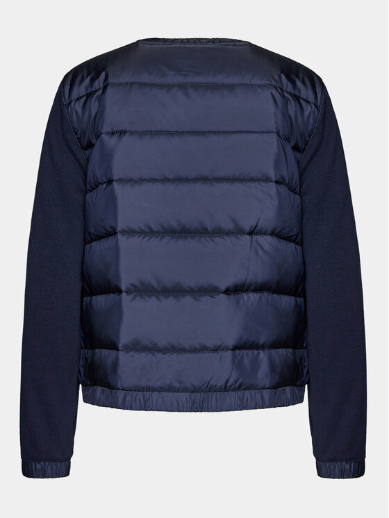 Olsen Olsen Kurtka bomber 15001401 Granatowy Regular Fit