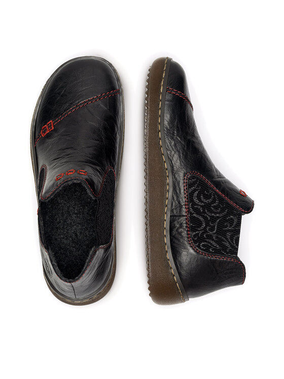 Rieker Rieker Ghete Jodhpur L8491-00 Negru