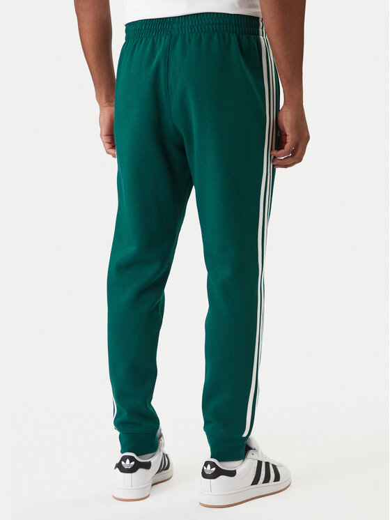adidas adidas Pantaloni da tuta 3-Stripes KE3559 Verde Slim Fit