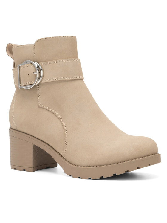 Clara Barson Clara Barson Botki WS2902-06 Beżowy