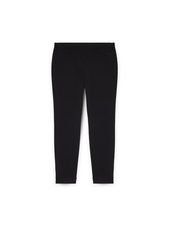Fiorella Rubino Fiorella Rubino Pantaloni di tessuto P142L002120N033 Nero Slim Fit