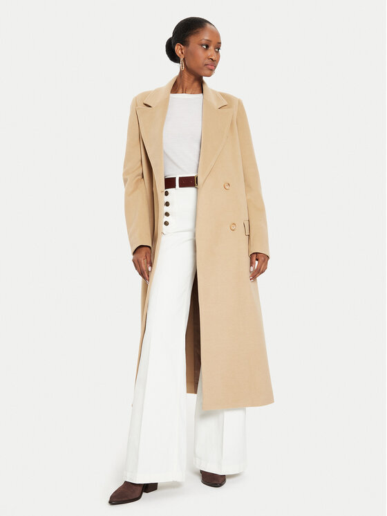 Rinascimento Rinascimento Übergangsmantel CFC0120154003 Beige Regular Fit