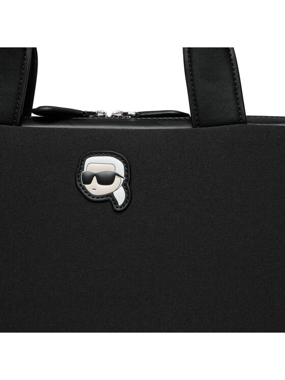 KARL LAGERFELD KARL LAGERFELD Torba na laptopa 235W3262 Czarny