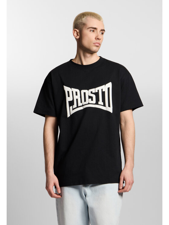 PROSTO. PROSTO. T-Shirt Ever KL261MTEE1143 Czarny Oversize