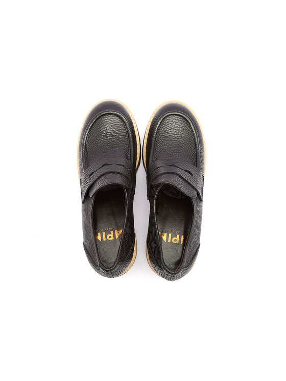APIA APIA Mokasyny Octavia Nero Czarny