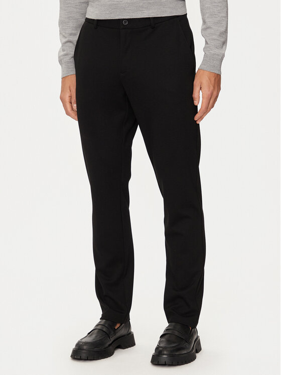Guess Guess Pantaloni chino M4BB01 WGMB2 Nero Regular Fit