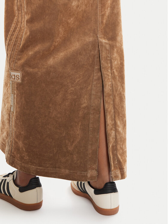 adidas adidas Maxi suknja Adibreak JY2397 Smeđa Regular Fit