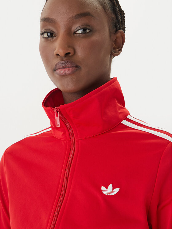 adidas adidas Bluza Firebird Classic KQ6529 Czerwony Regular Fit