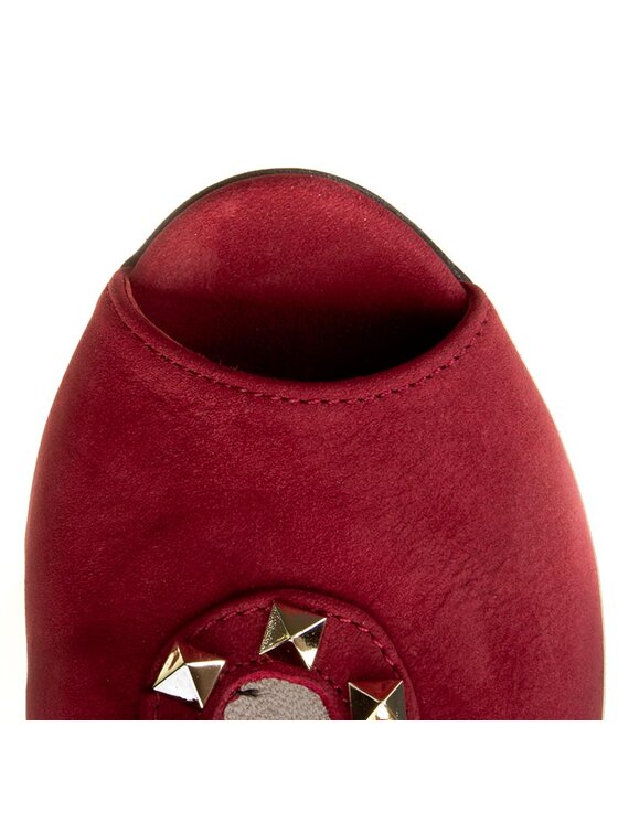 Scarpe stiletto B3898 Bordeaux