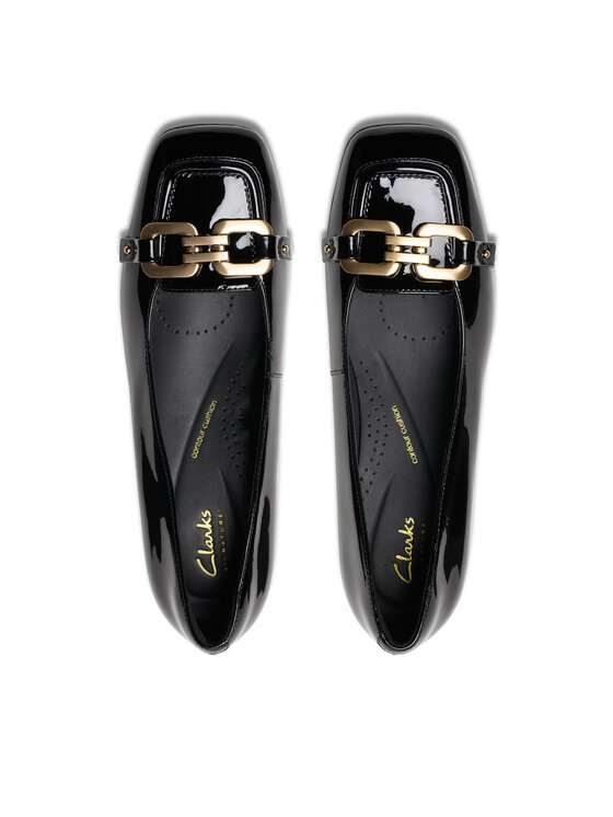 Clarks Clarks Salonarji Nyta45 Court 26181317 Črna